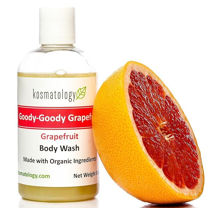 Kosmatology Goody-Goody Grapefruit (Grapefruit) Organic Body Wash, 8 fl oz | Amazon (US)