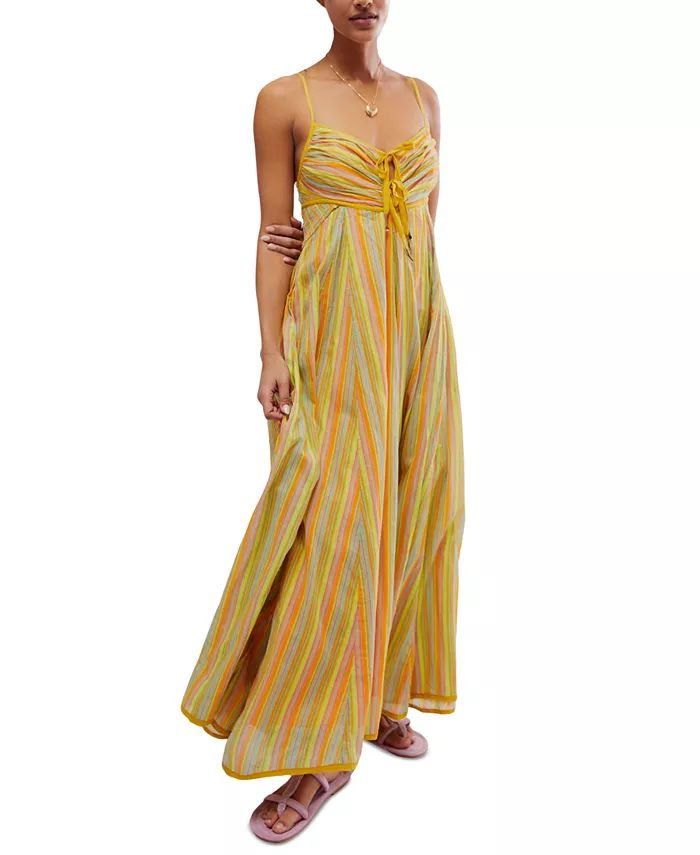 Free People Women's Dream Weaver Maxi Dress - Macy's | Macy's