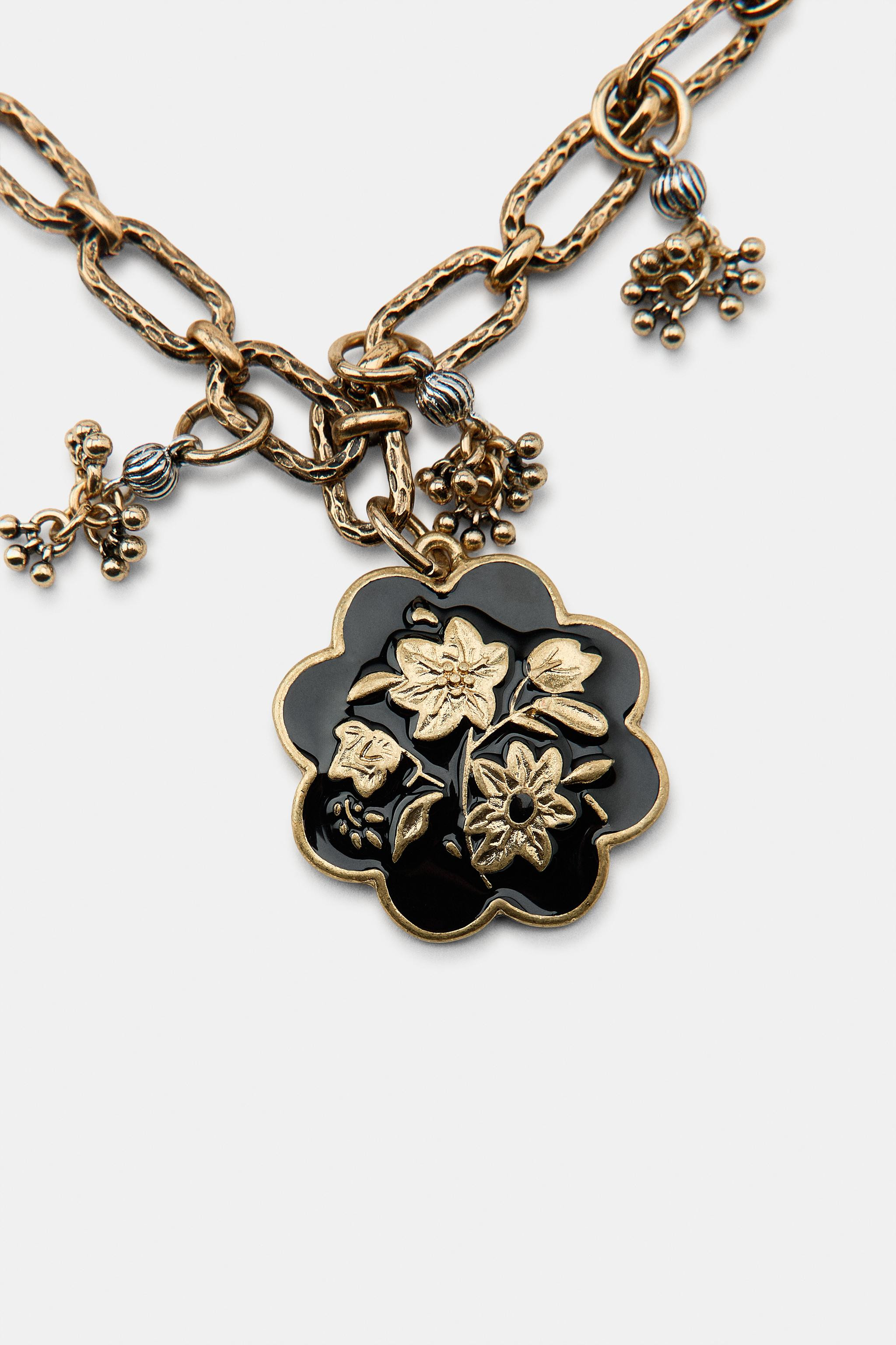 PACK OF 2 CHARM NECKLACES | Zara US