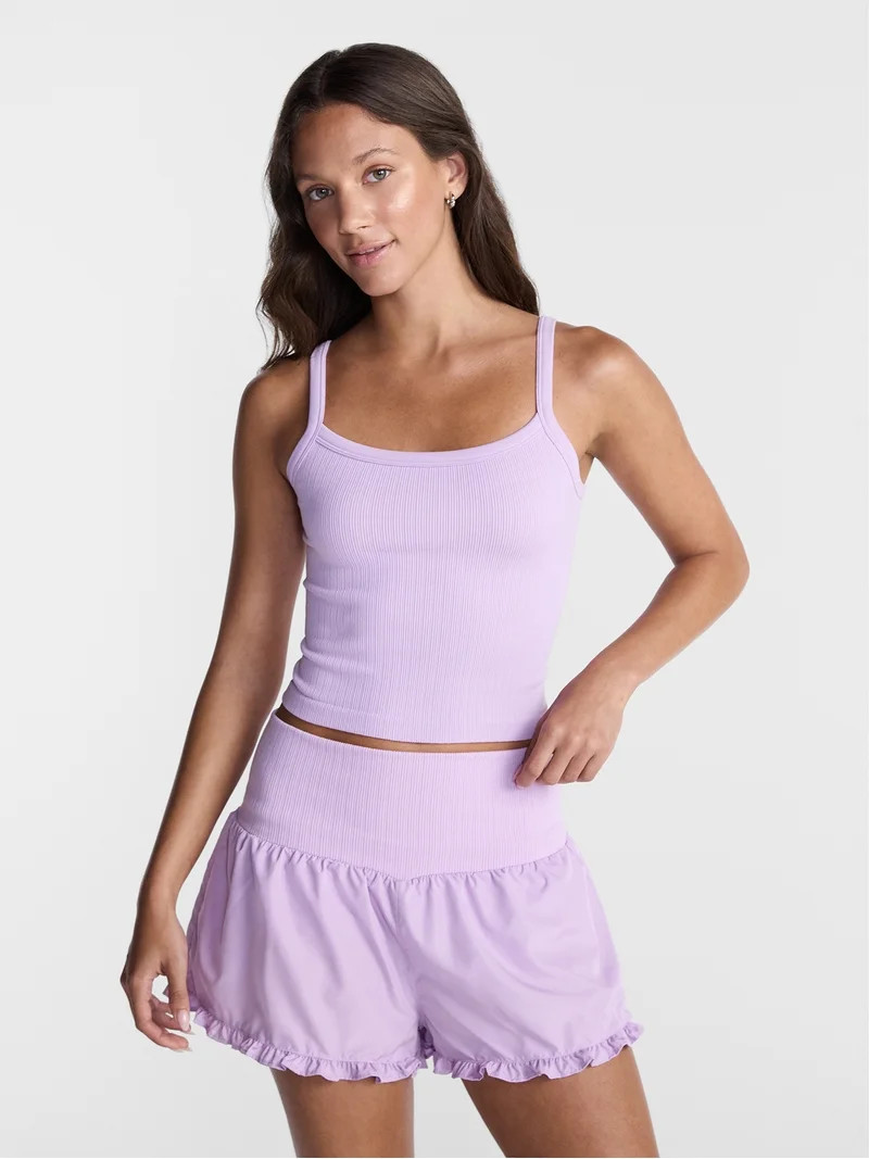 No Boundaries Seamless Tank Top, Women's XXS-XXL | Walmart (US)