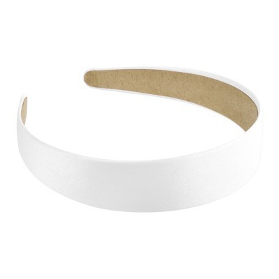 Unique Bargains Women's Non-Slip Headband 1" Wide White | Target