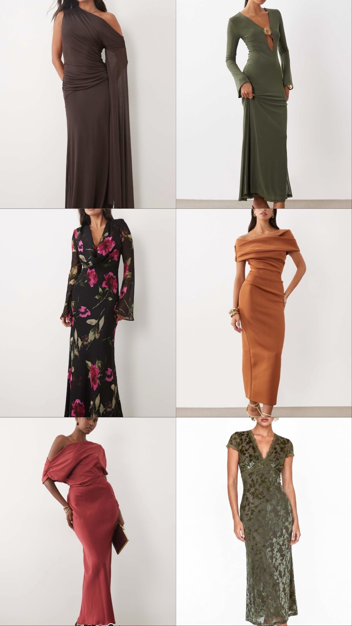 Autumn wedding guest dress collection 🤎🍂