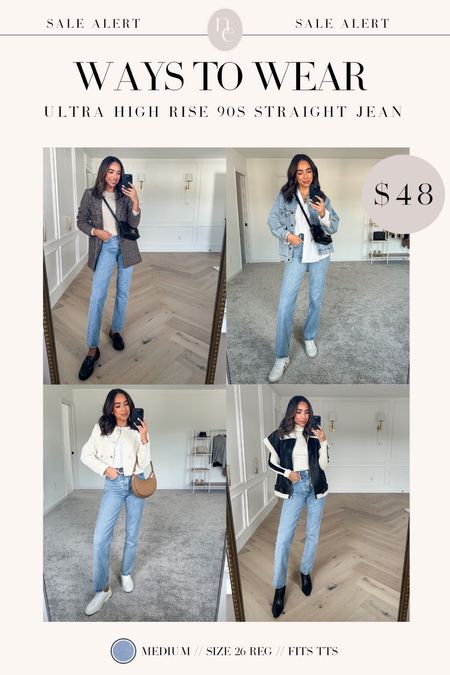 How to style straight leg jeans 🤍 Use code AFNENA for an additional 15% off sitewide 

Abercrombie jeans 
Abercrombie sale 
Abercrombie code 
Casual outfit 
Fall outfit 
Fall fashion 

#LTKfindsunder100 #LTKsalealert #LTKstyletip