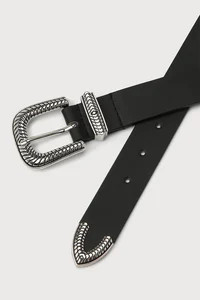 On My West Behavior Black Western Belt | Lulus (US)