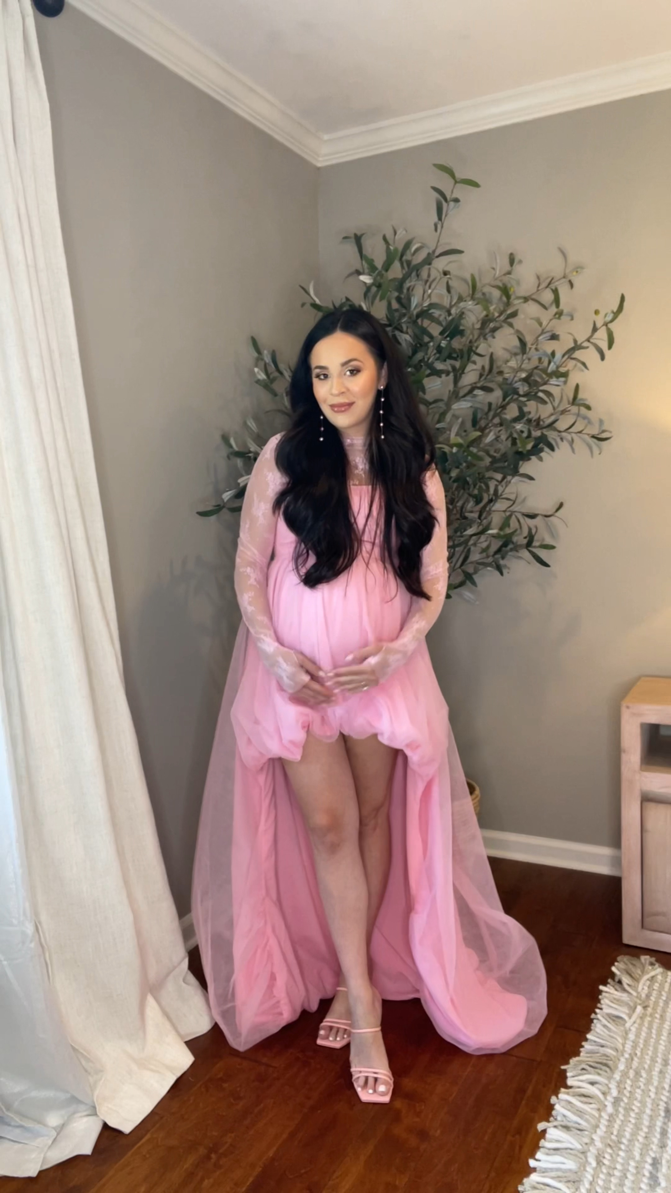 Dress the bump but make it Barbie! 💗this would be such a great baby shower dress! I’m so comfortable and feel so girly and fun. 

#LTKstyletip #LTKbump #LTKbaby