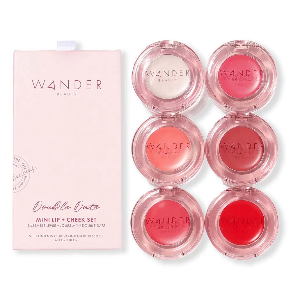 Double Date Mini Lip and Cheek Set | Wander Beauty