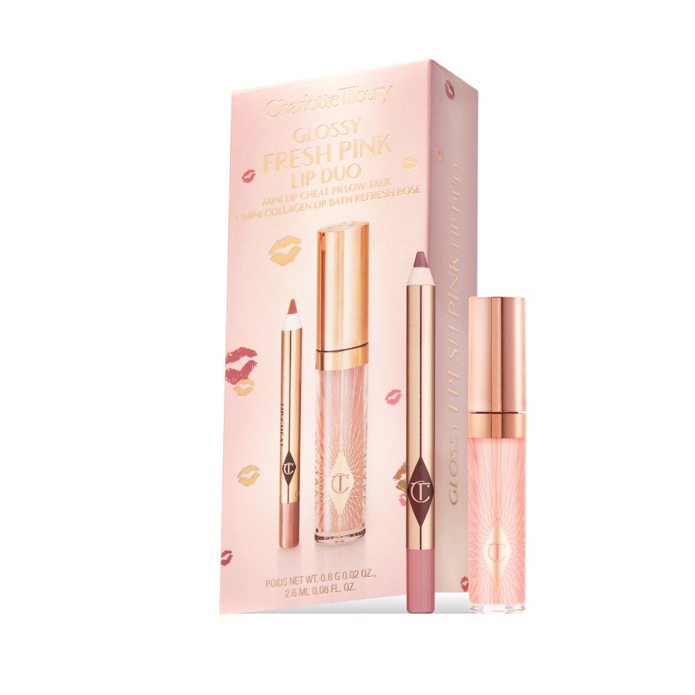 Glossy Fresh Pink Lip Duo: Mini Lip Gloss & Lip Liner Kit | Charlotte Tilbury | Charlotte Tilbury (UK) 