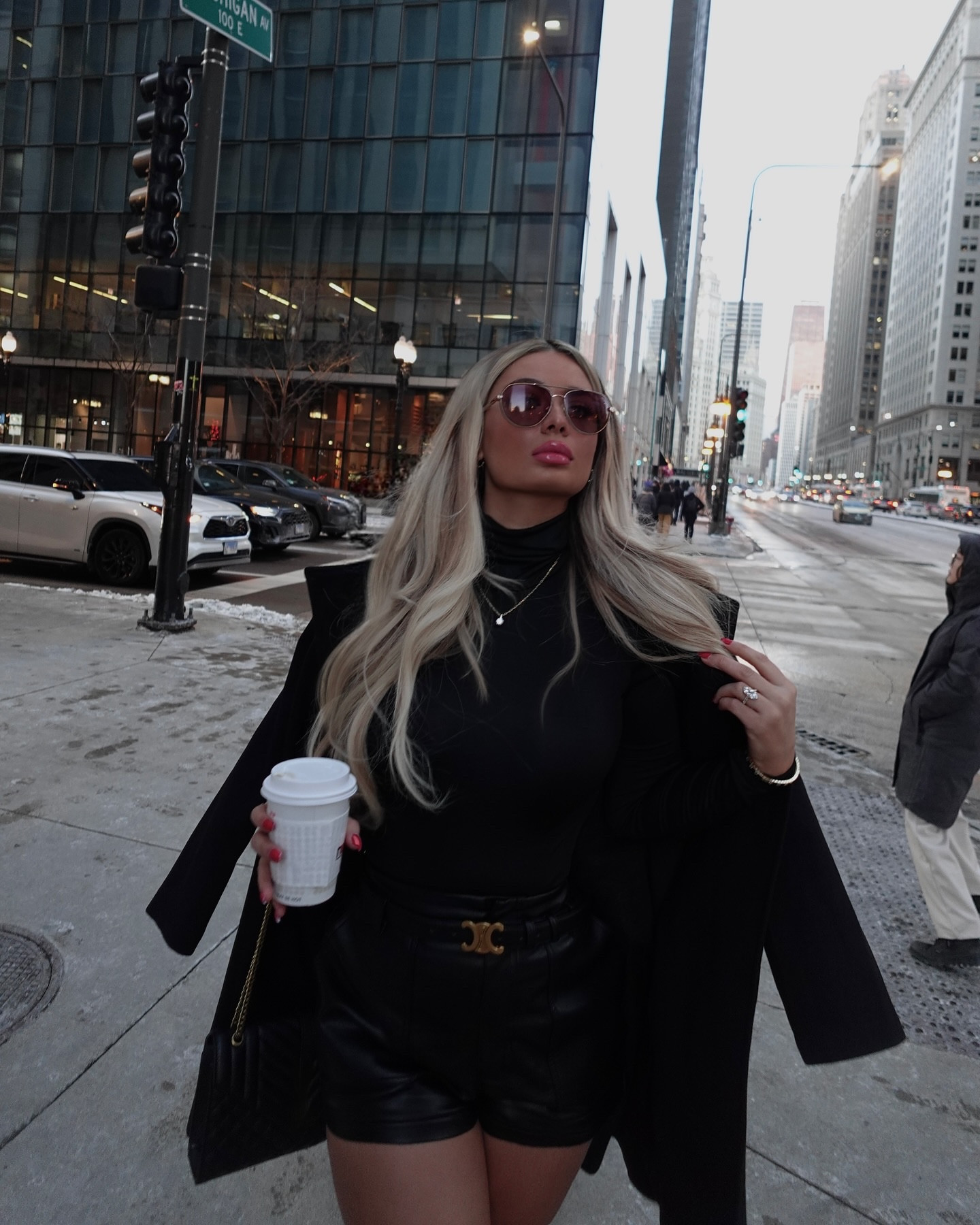Coffee in one hand, confidence in the other. Wrapped in a classic trench, gold-detailed boots, and my Celine favorite. this look is all about effortless fall luxe. Tap to recreate this it-girl off-duty vibe.

#LTKStyleTip #LTKItBag #LTKU