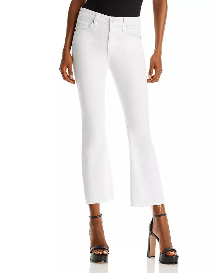 Farrah High Rise Cropped Bootcut Jeans | Bloomingdale's (US)