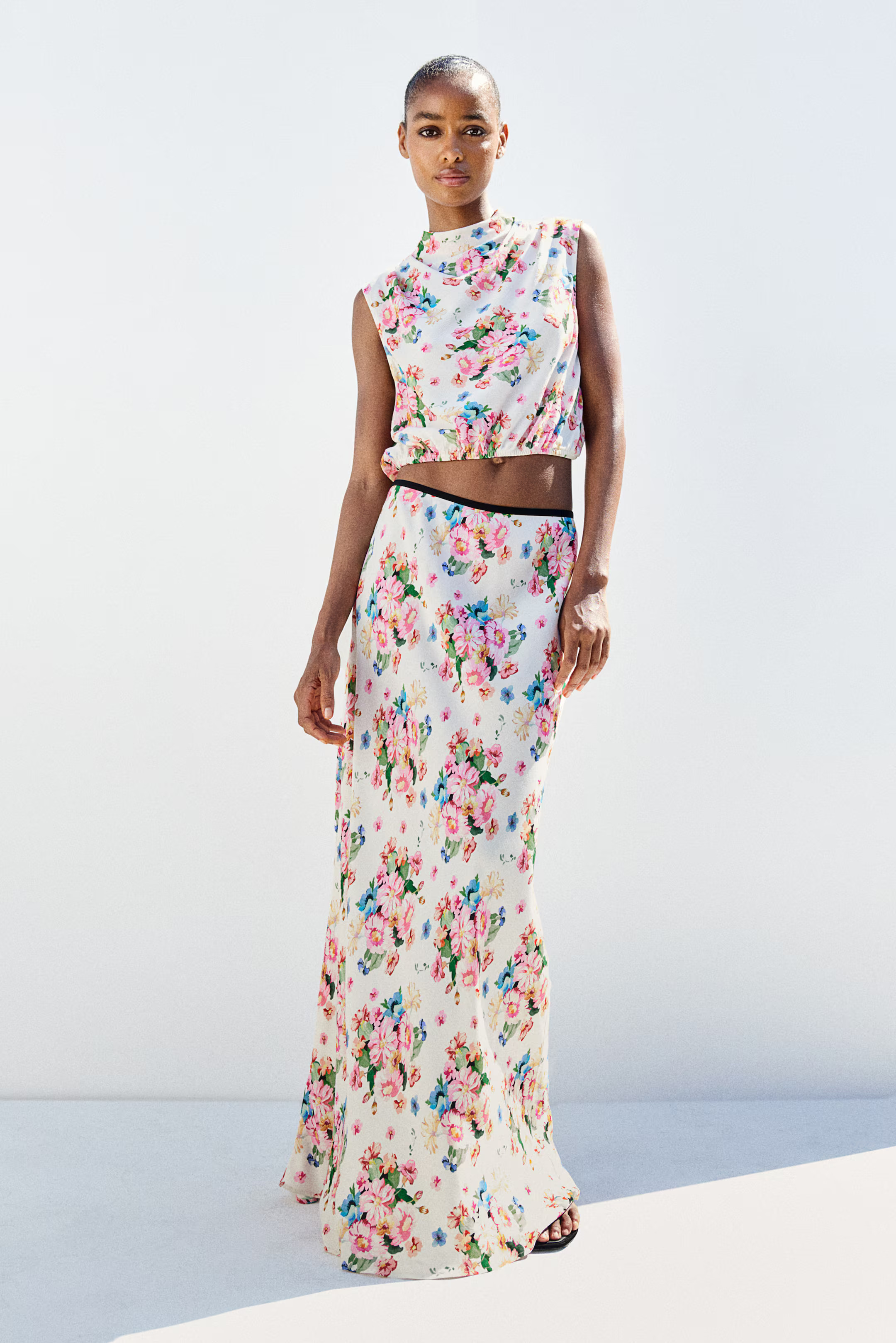 Crêpe Maxi Skirt | H&M (US + CA)