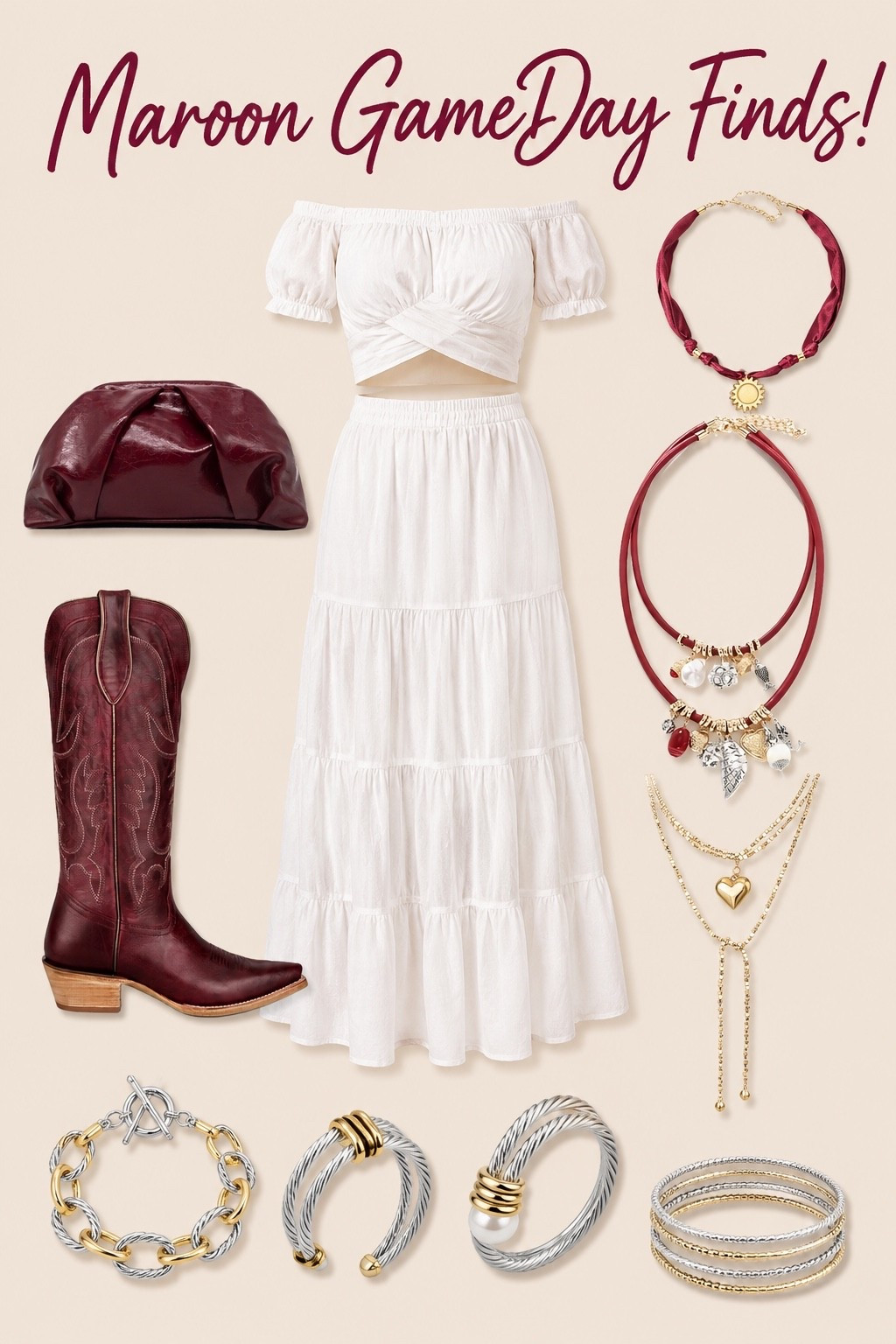 Amazon game day! Such cute maroon finds for my Mississippi, South Carolina, and A&M fans! So stylish and so affordable!

#LTKootd