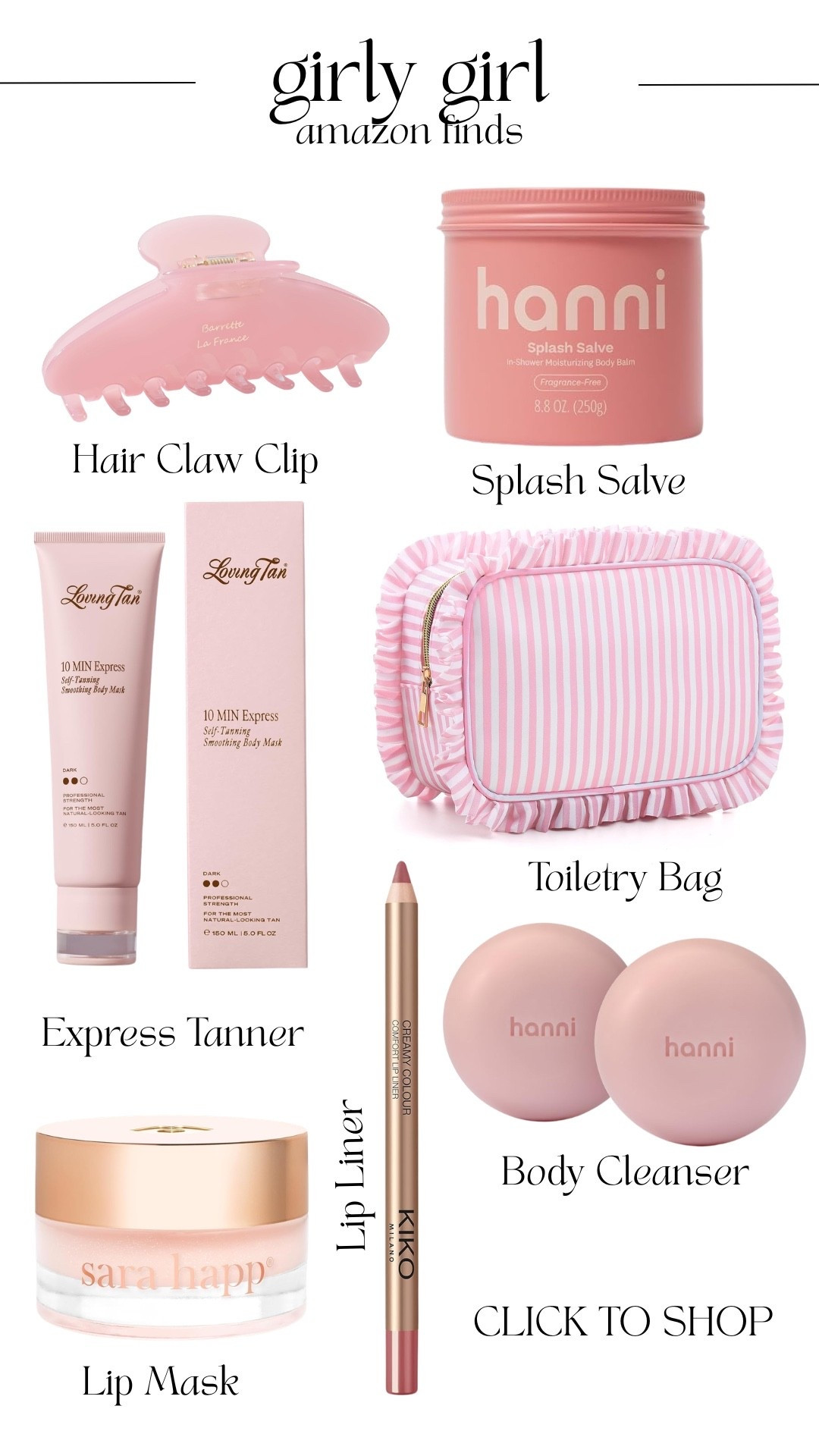A few girly finds that make everyday routines feel a little more fun 💗 from pretty accessories to cute little essentials I keep reaching for. ✨

Girly finds, Amazon favorites, pink aesthetic, everyday essentials, cute finds, lifestyle inspiration

#LTKdayinmylife #LTKmorningroutine #LTKBeauty