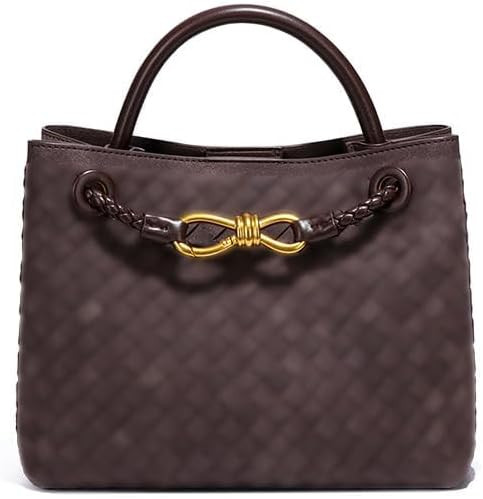 Suede Woven Tote Bag for Women PU Leather Crossbody Bag Shoulder Bag Casual Handbag Satchel for W... | Amazon (US)