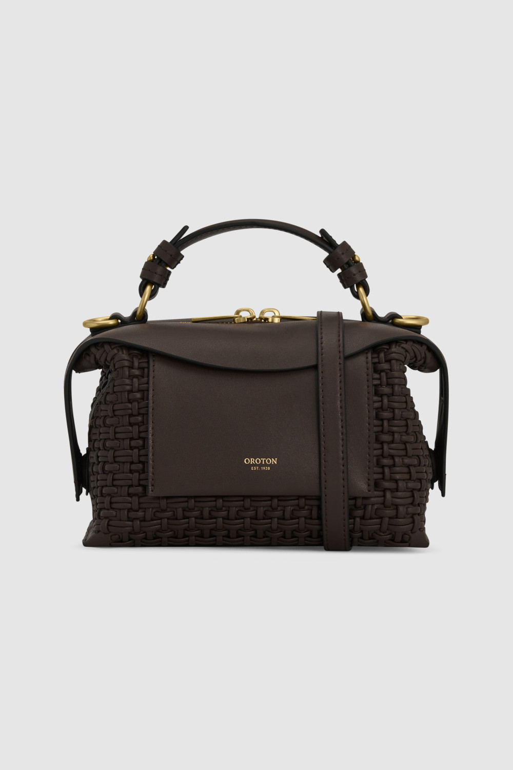 MICA WORKMANSHIP BOWLER Dark Chocolate | Oroton