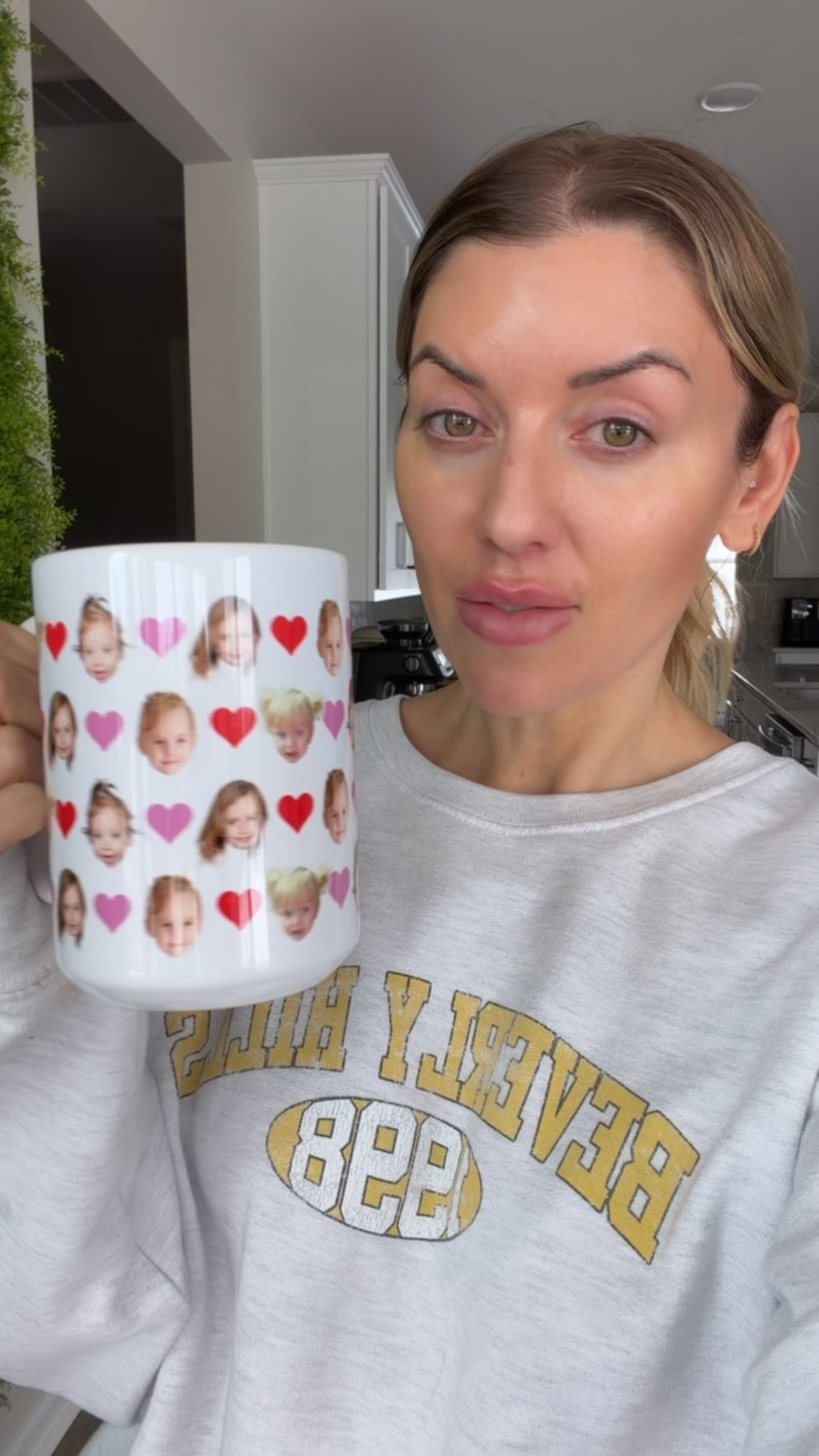 Perfect valentines gift. Personalized kids mug