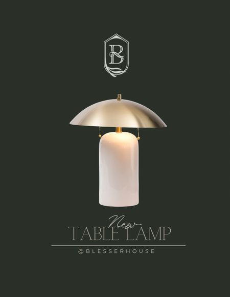 ✨ upgrade your home with this new chic table lamp!

#HomeDecor #TableLamp @blesserhouse

#LTKhome