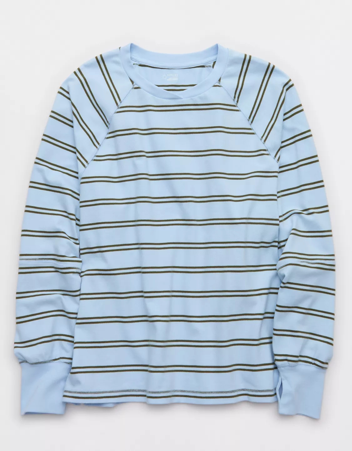 OFFLINE By Aerie Pique Long Sleeve T-Shirt | American Eagle Outfitters (US & CA)