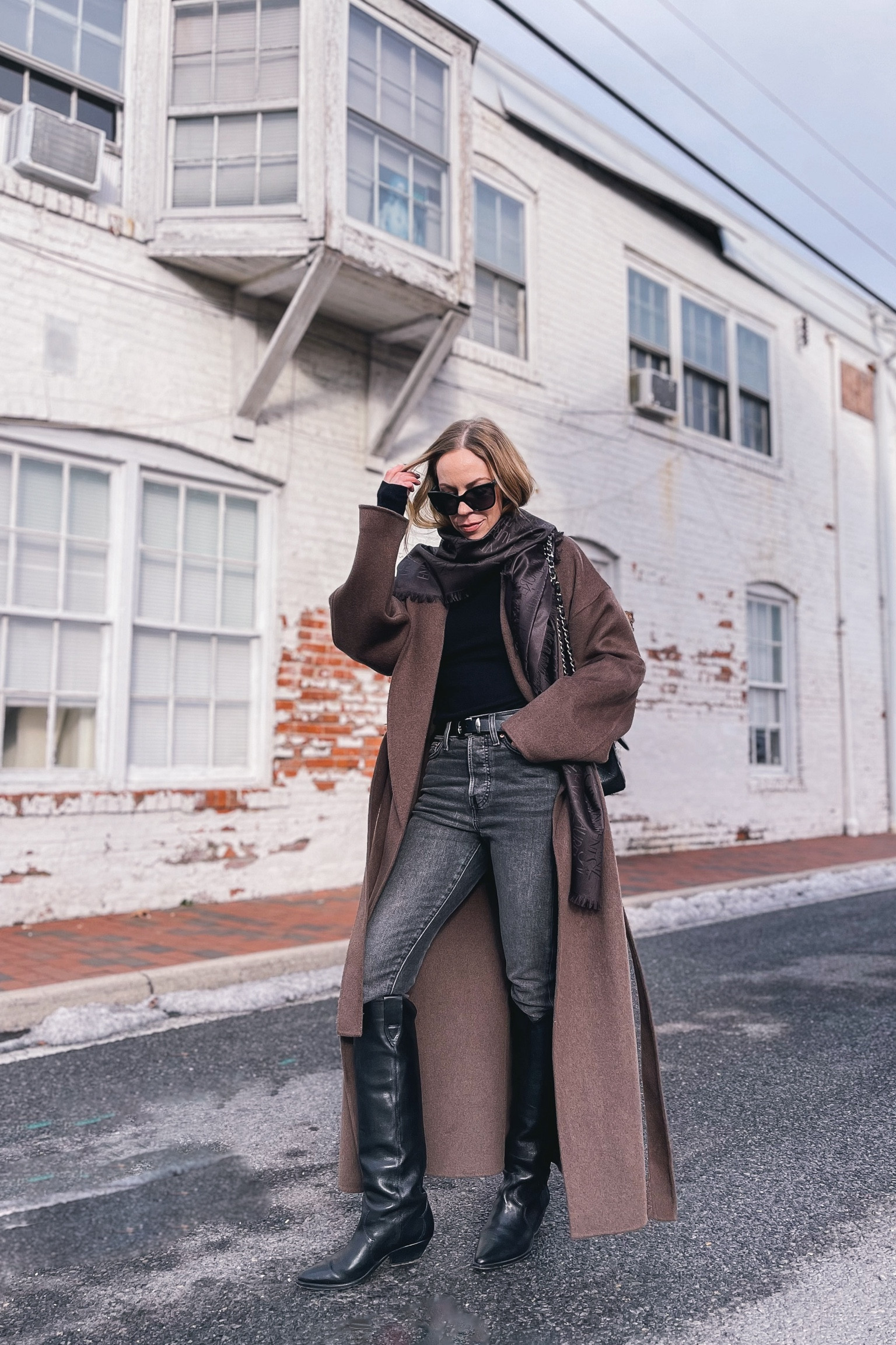 Giah Coat in Chocolate Brown curated on LTK