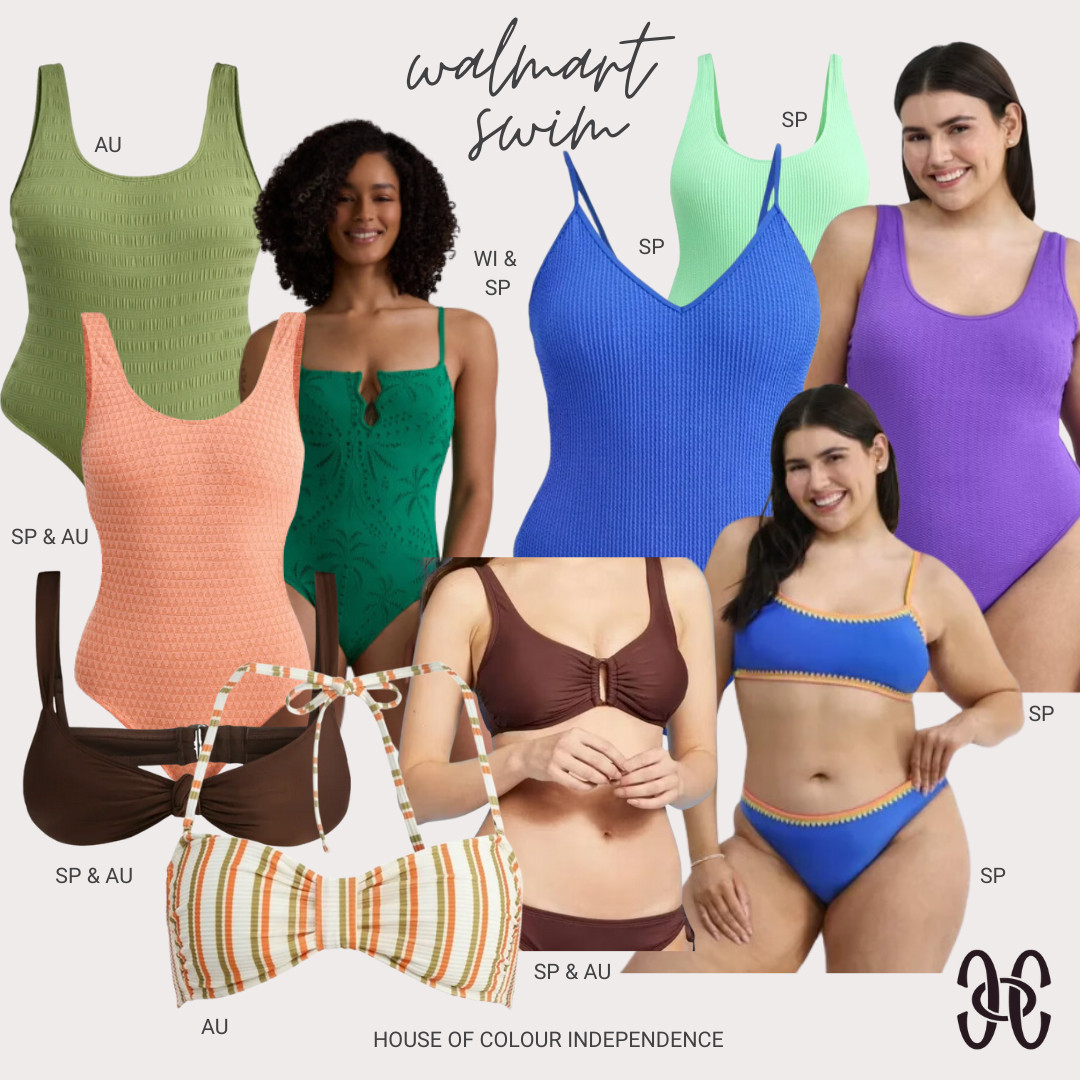 Walmart's swim is out. There is something for every season. Many of the colors are brighter in store. 

#hocspring
#hocautumn
#hocsummer
#hocwinter 

 #LTKSeasonal #LTKSwim #LTKTravel