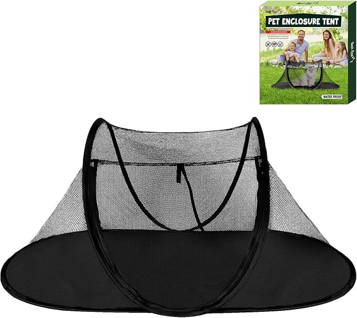 Cat Tent Outdoor, Pet Enclosure Tent Suitable for Cats and Small Animals, Indoor Playpen Portable... | Amazon (US)