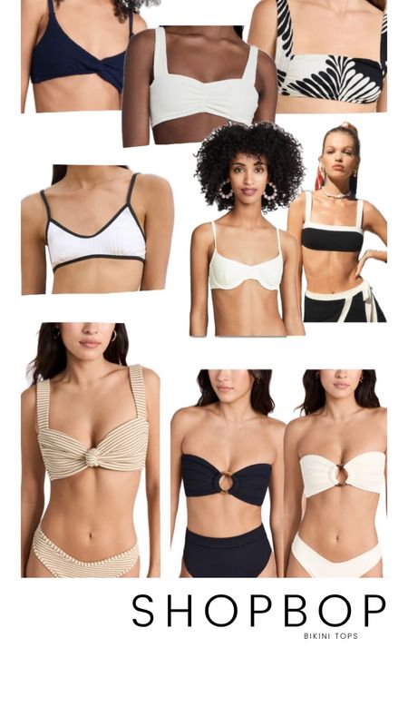 Shopbop bikini tops / spring break / vacation / beach / travell

#LTKtravel #LTKswim #LTKsalealert