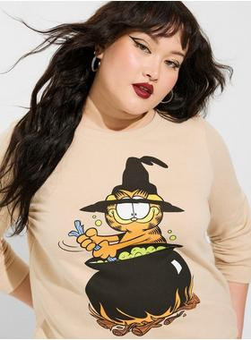 Garfield Cozy Fleece Sweatshirt | Torrid (US & Canada)