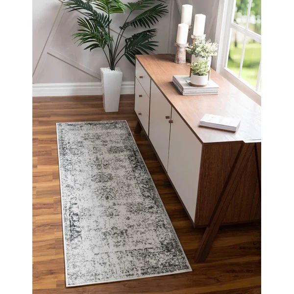 Brandt Floral Beige/Gray Area Rug | Wayfair North America