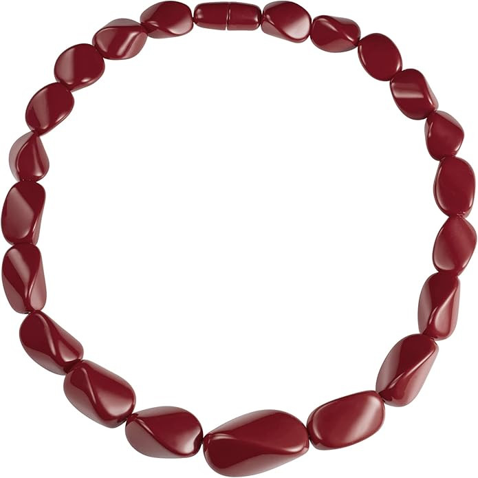 ZAVANA 22 inches Long Statement Necklace for Women, Handmade Boho Chic Chunky Necklace for Women ... | Amazon (US)