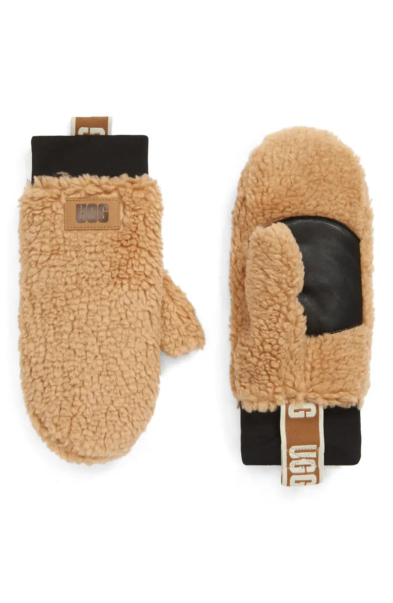 UGG® Fleece Mittens | Nordstrom | Nordstrom