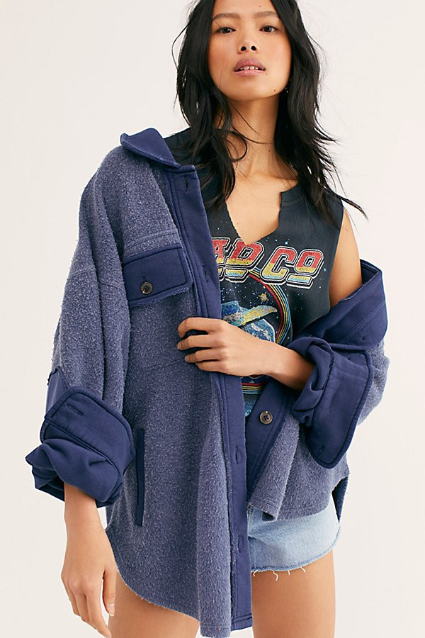 Ruby Jacket by Free People, Indigo, L | Free People (Global - UK&FR Excluded)