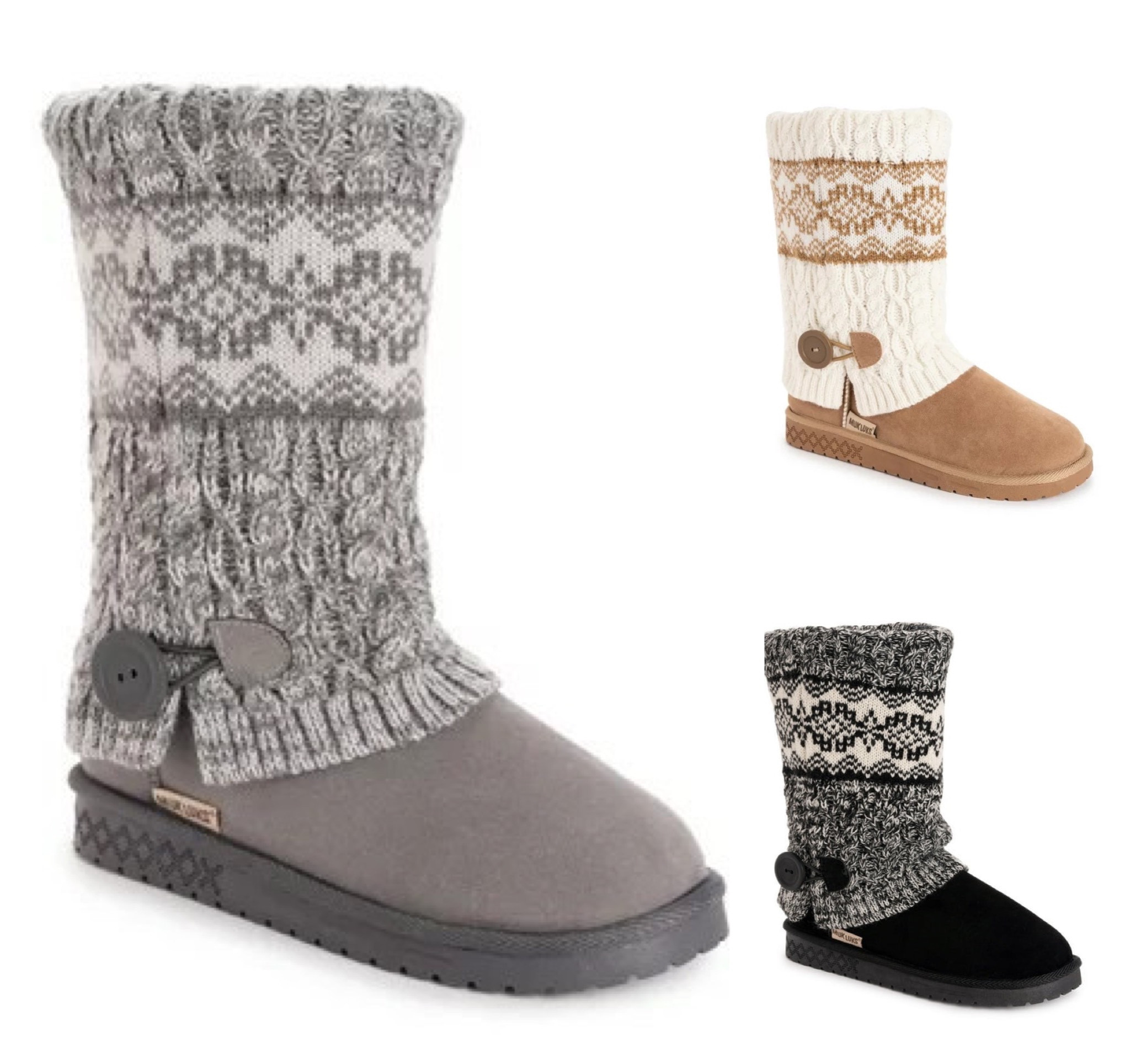 How cute are these MUKLUY boots?!?! Great for gifting and on sale today under $25 (reg $65) 

BOOTS
MUKLUKS 



#LTKHoliday #LTKGiftGuide #LTKHolidaySale