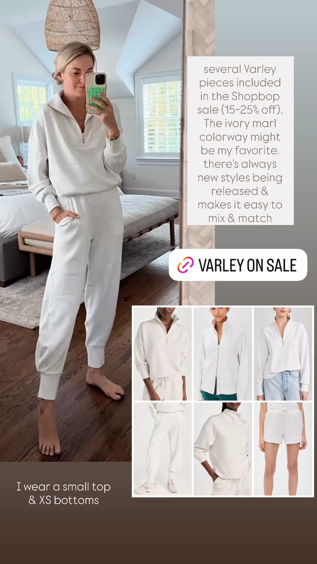 Varley on sale at Shopbop!! I wear a small top and XS bottoms 

#LTKSaleAlert