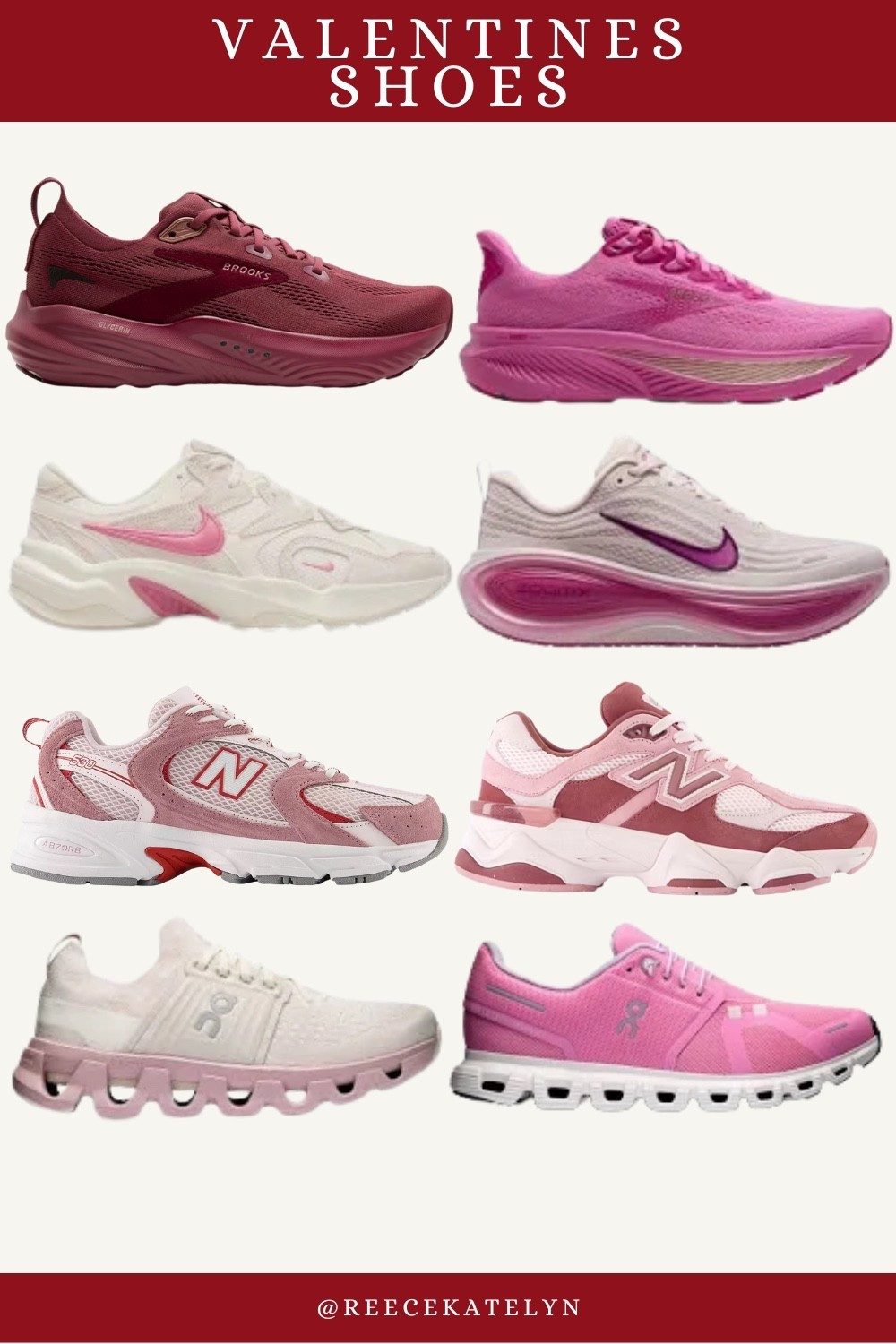 Valentines women’s running shoes / nurse ootd valentines 