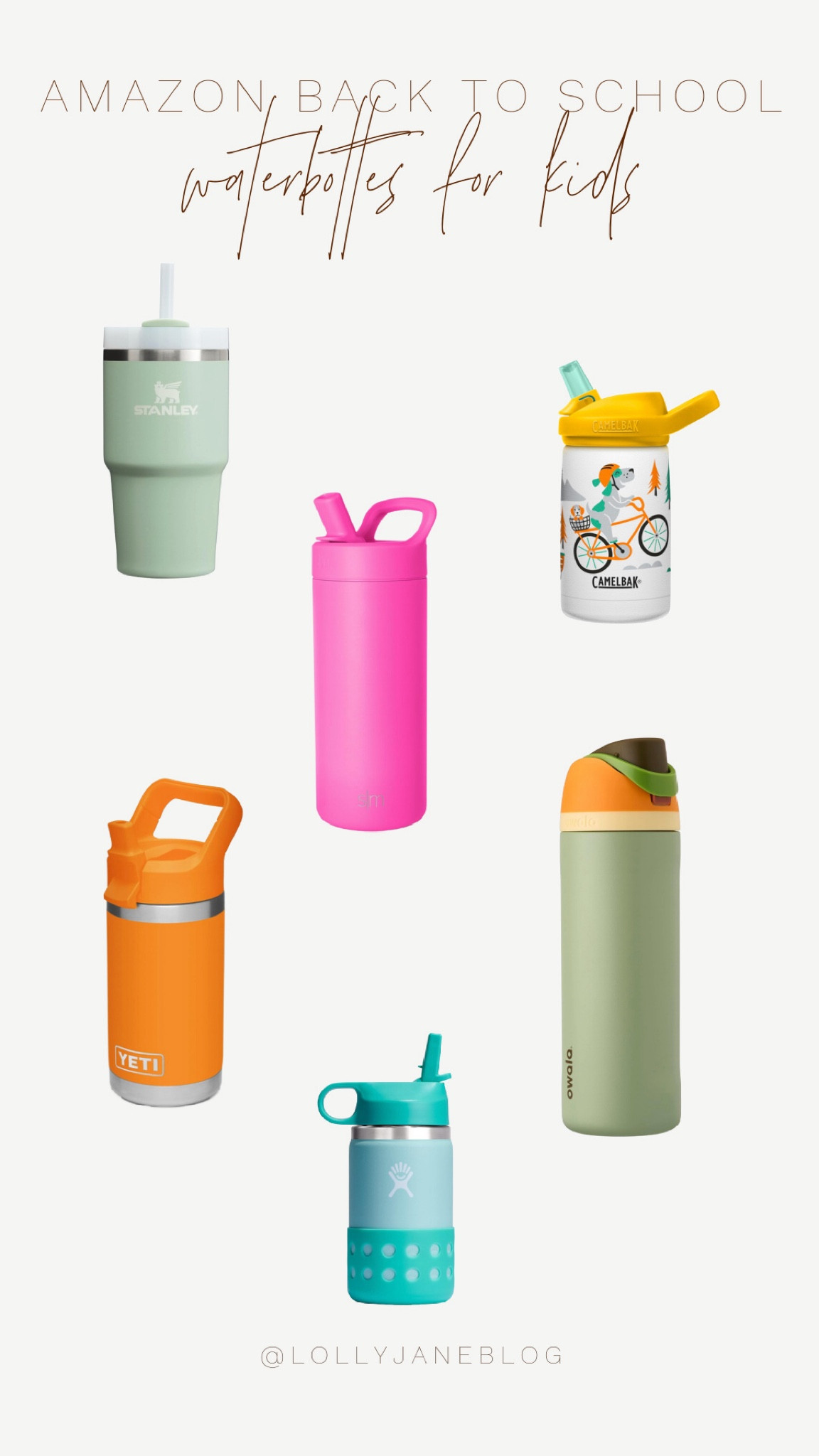 Amazon back to school water bottle finds for kids! 🤍

We are absolutely loving these water bottle finds for the kiddos! A lot of these are so gender neutral which is amazing, but they’re also so stinkin cute! We have some for the sad beige moms (like us!) or some fun pops of color while also having a cute flare! Snag them while they are on sale!! 🤍👏🏼

#LTKxNSale #LTKBacktoSchool #LTKSummerSales
