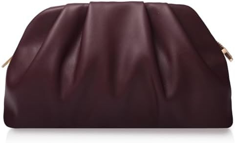 lovyoCoCo Clutch Purse for Women Soft Pleated PU Wedding Clutch, Elegant Evening Bag for Galas, P... | Amazon (US)