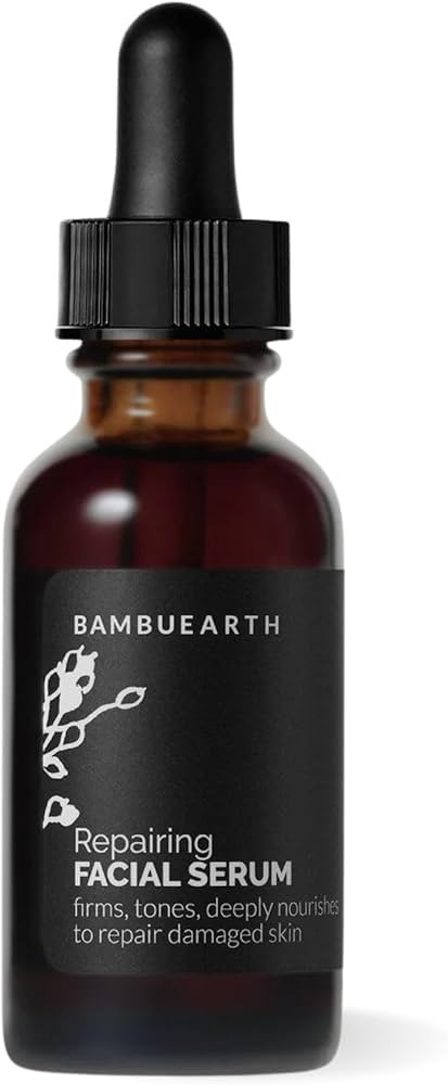 Bambu Earth Organic Cold-Pressed Vitamin C Repairing Facial Serum (1 oz) - Rosehip Oil Facial Ser... | Amazon (US)