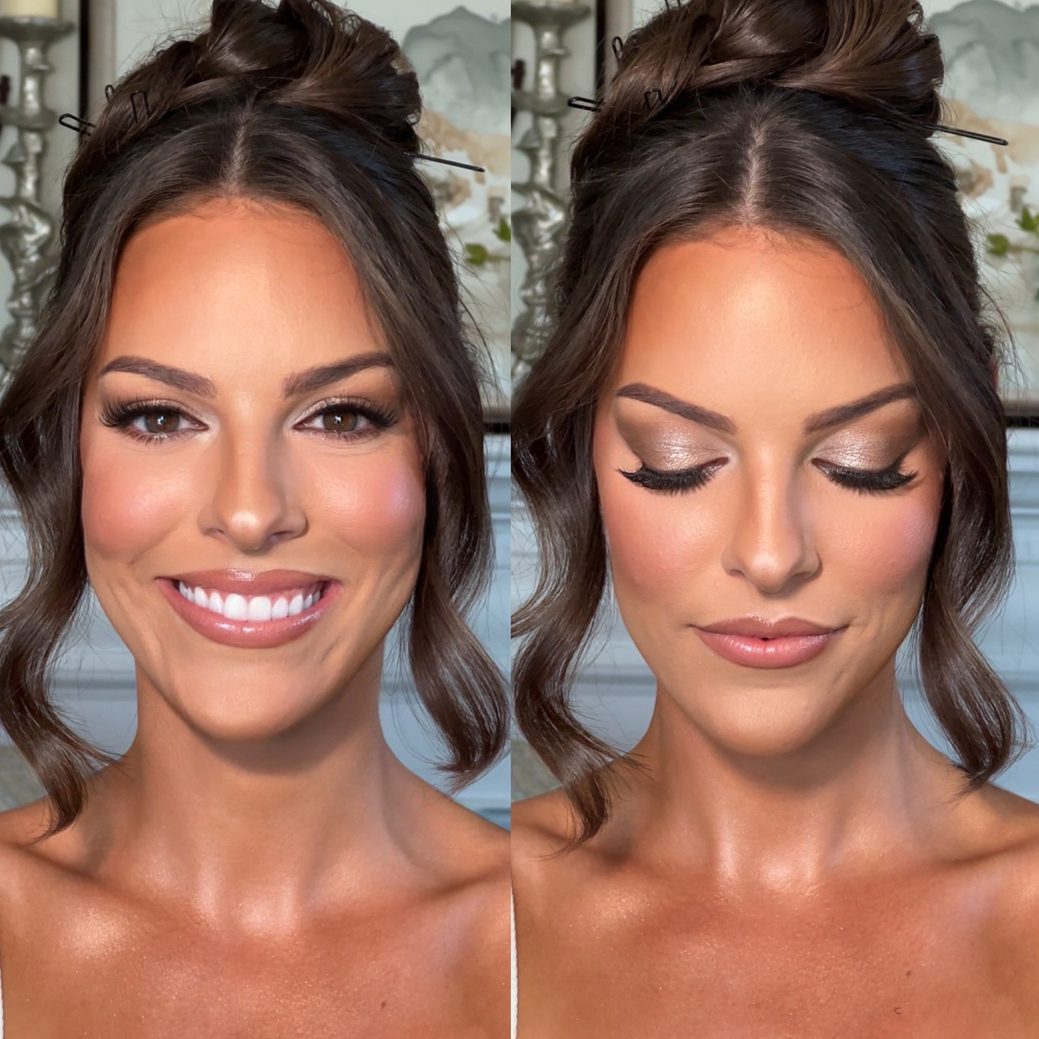 Cool tone bridal makeup 💄 

#LTKBeauty #LTKWedding