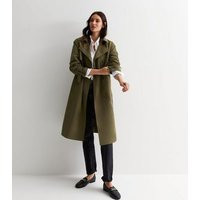 Women's Khaki Belted Trench Coat New Look | New Look (UK)