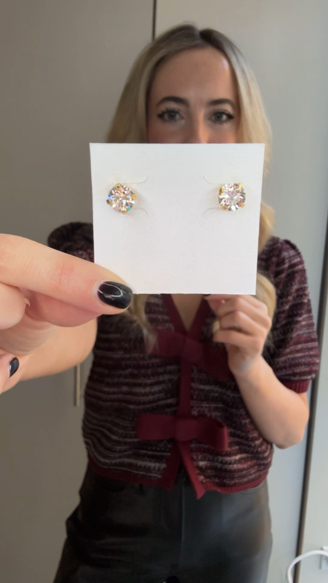 top selling earring stud - perfect for parties, New Years Eve and rewear throughout the year to theoffice, to dinner or just as an everyday stud  

#LTKHoliday #LTKootd #LTKFindsUnder50