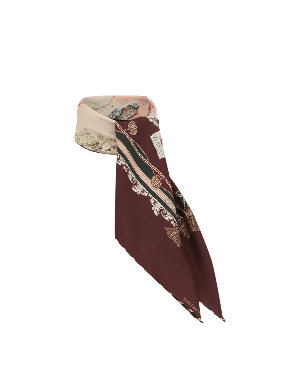 Printed Silk Square 70 - Plum Scarf            
        
                    

    
    
    



... | ZIMMERMANN (US, CA, EU, MENA)