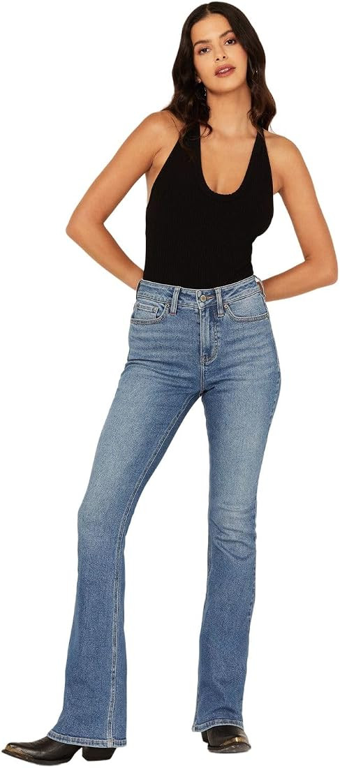 Idyllwind Women's Midland Medium Wash Legend High Rise Bootcut Super Stretch - IWHO24J14-MDW-T 10... | Amazon (US)