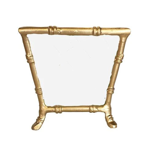 Dana Gibson Bamboo In White Cachepot | DecoratorsBest | DecoratorsBest