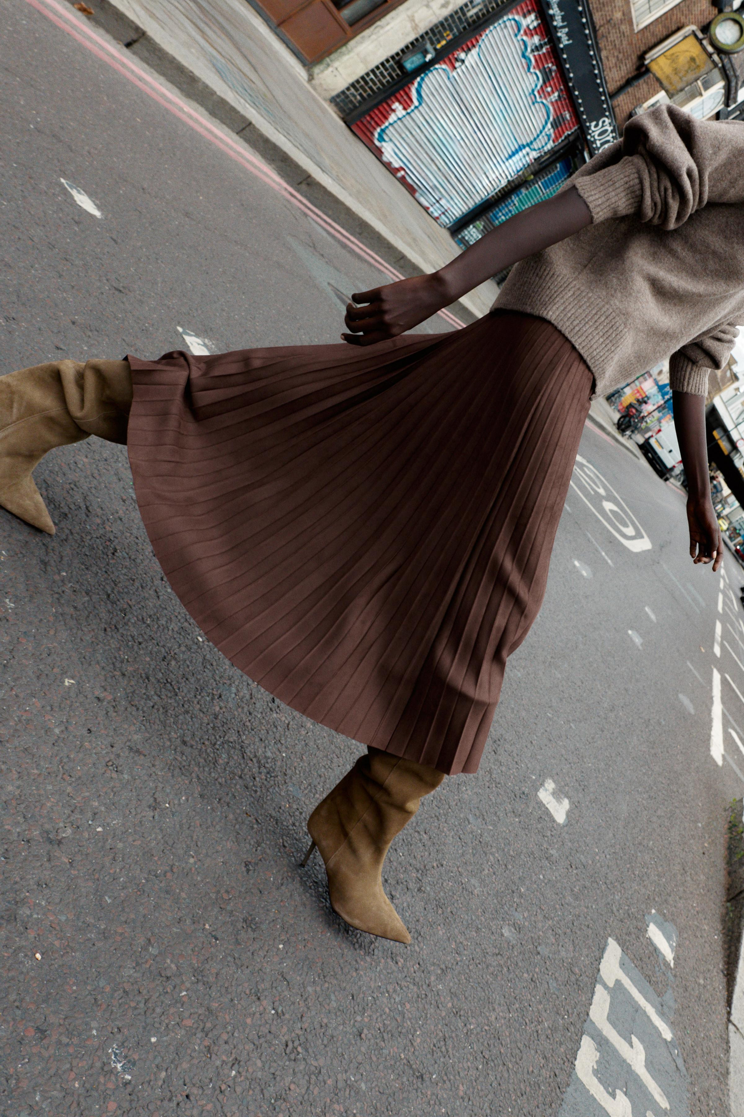 SPLIT SUEDE STILETTO HEEL BOOTS | Zara AU