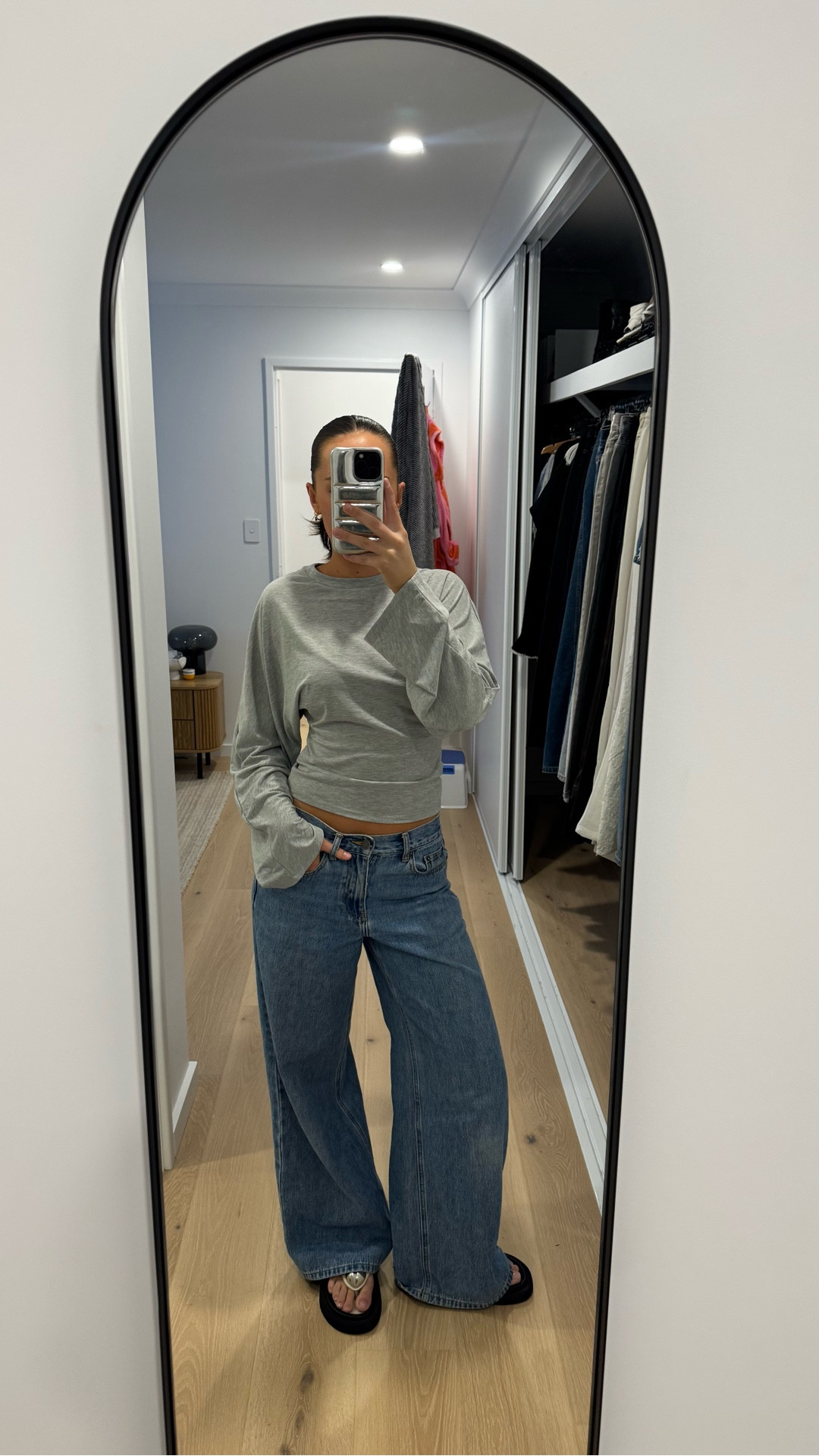 Rainy day 🌧️ wearing a size S (aus 8) in both items  