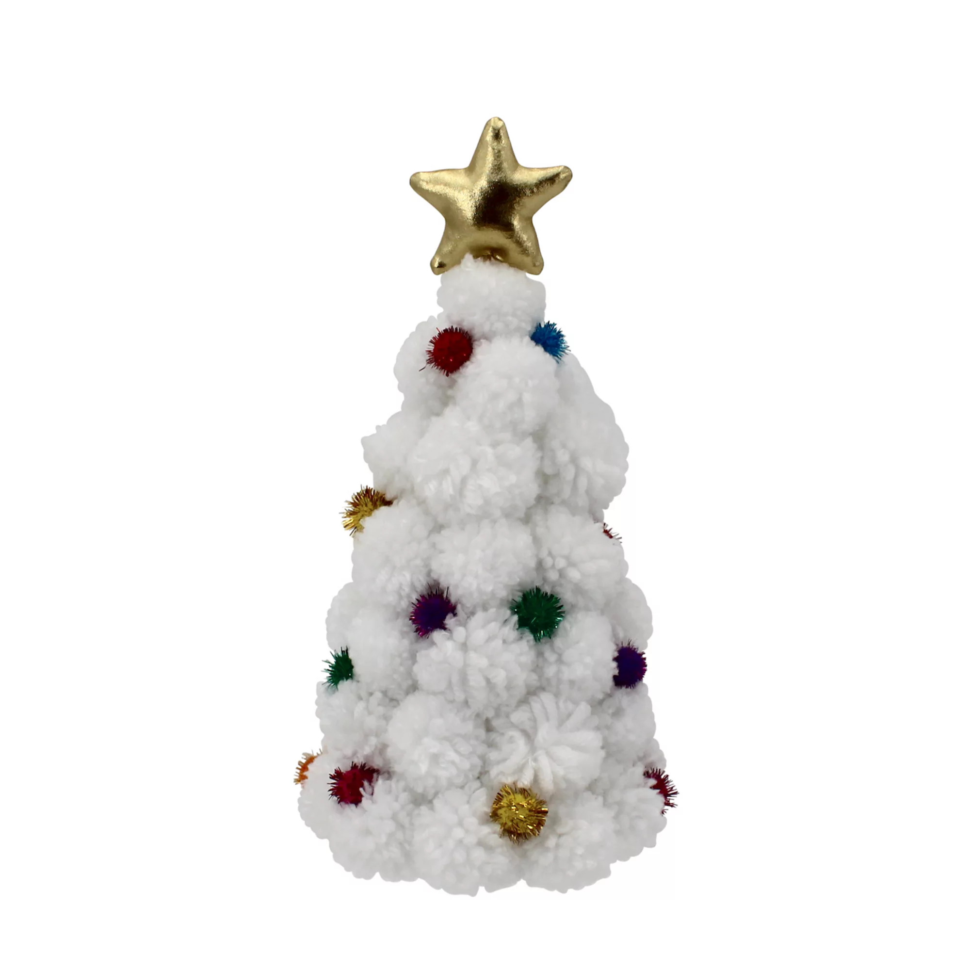 St. Nicholas Square® Plush Pom Pom Multi Tree Table Decor | Kohl's