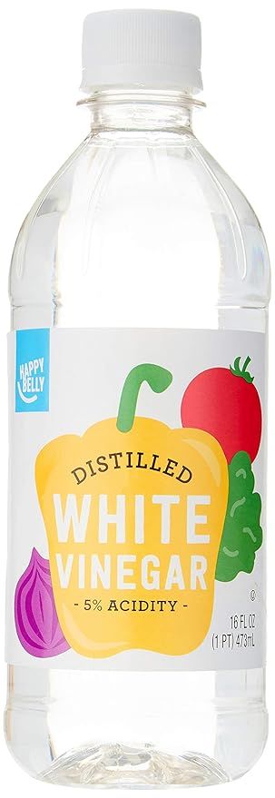 Amazon Brand - Happy Belly White Distilled Vinegar, Kosher, 16 Fl Oz (Packaging May Vary) | Amazon (US)