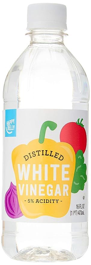 Amazon Brand - Happy Belly White Distilled Vinegar, Kosher, 16 Fl Oz (Packaging May Vary) | Amazon (US)