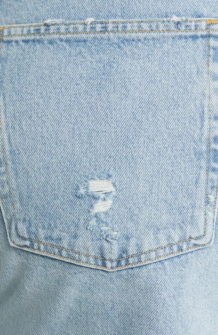 Parker Long High Waist Cutoff Denim Shorts | Nordstrom