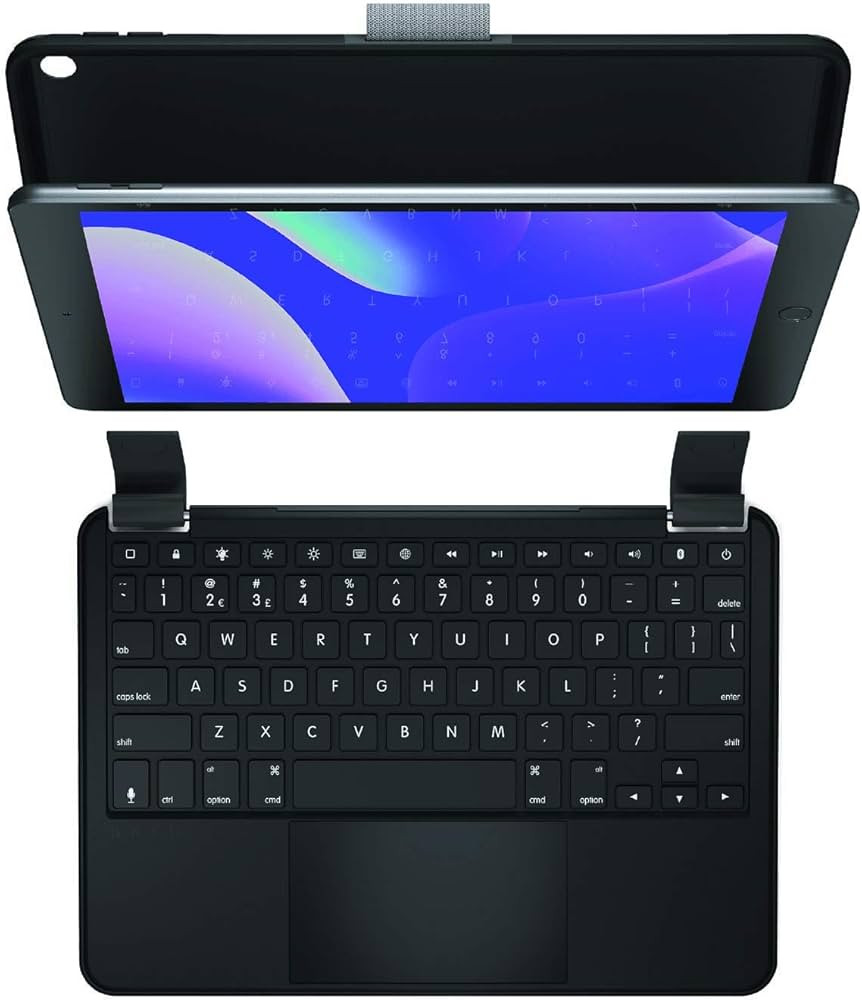 Brydge 10.2 MAX+, Wireless Keyboard/Trackpad for iPad (8th & 7th Gen), Multi-Touch, MIL-STD-810G ... | Amazon (US)