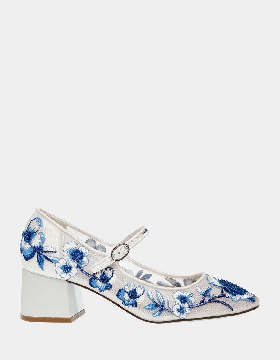 EZRA BLUE FLORAL | Betsey Johnson